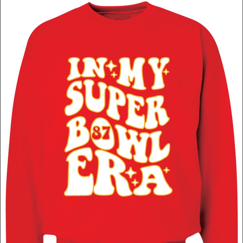 Chiefs Taylor Swift Travis Kelce In My Super Bowl Era Swiftie Sweatshirt